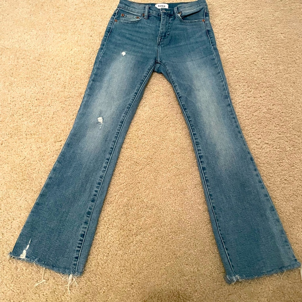 Pistola crop jeans